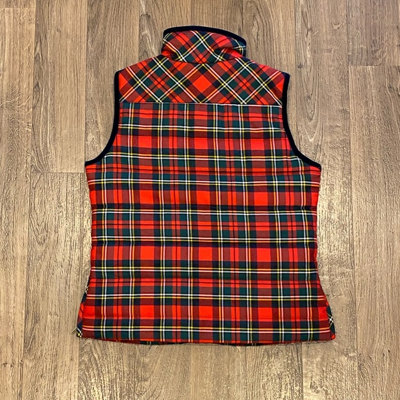 J. Crew Tartan Plaid Mountain Vest Small - Picture 6 of 6